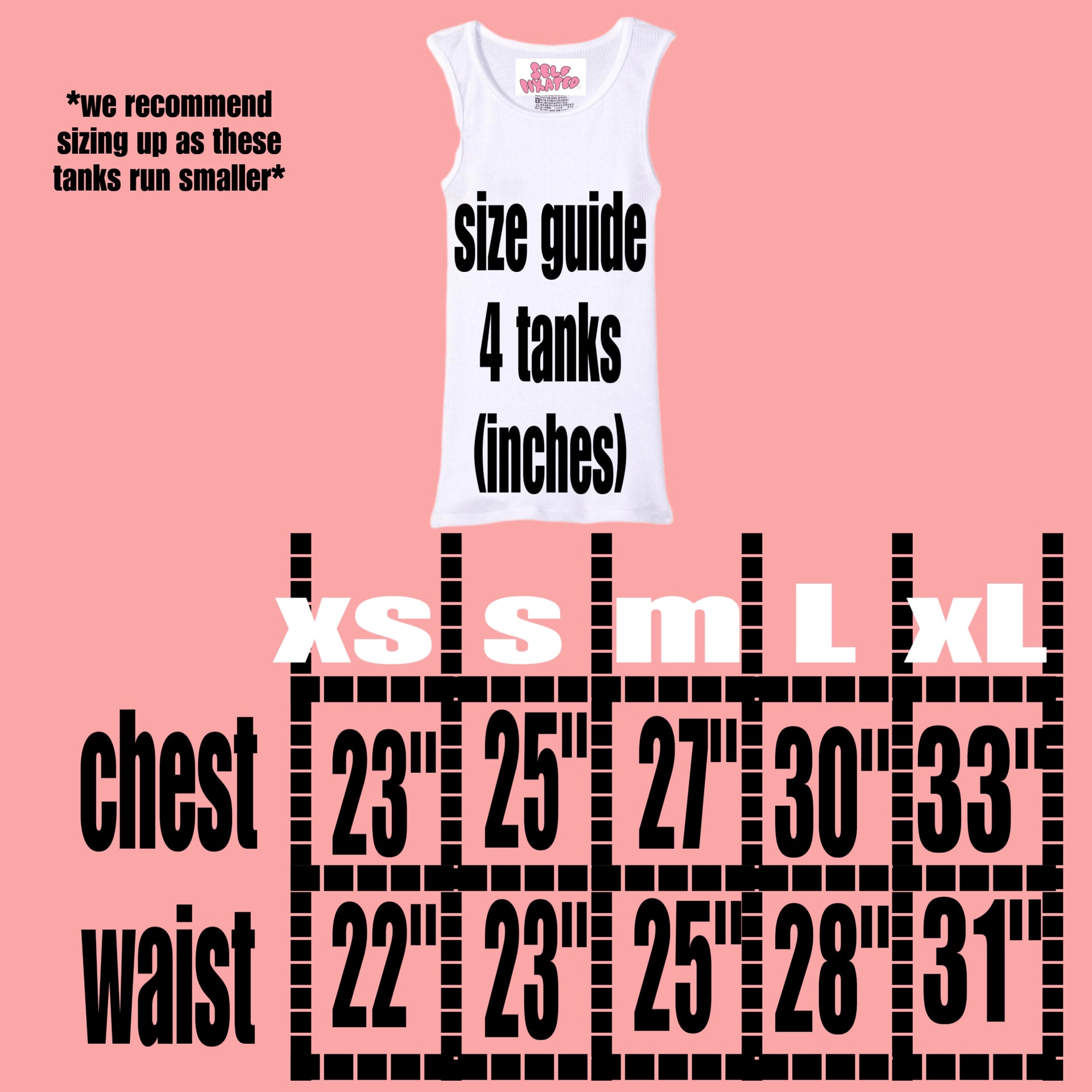 SELF FIXATED X EMILY THE FAIRYY Good Girls Stay Baked Tank Top