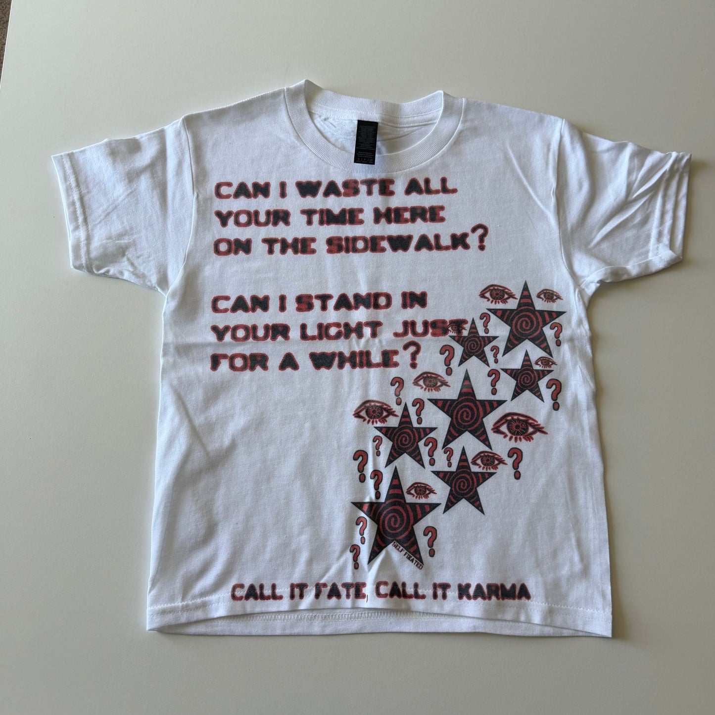 Call it fate, call it karma baby tee - S