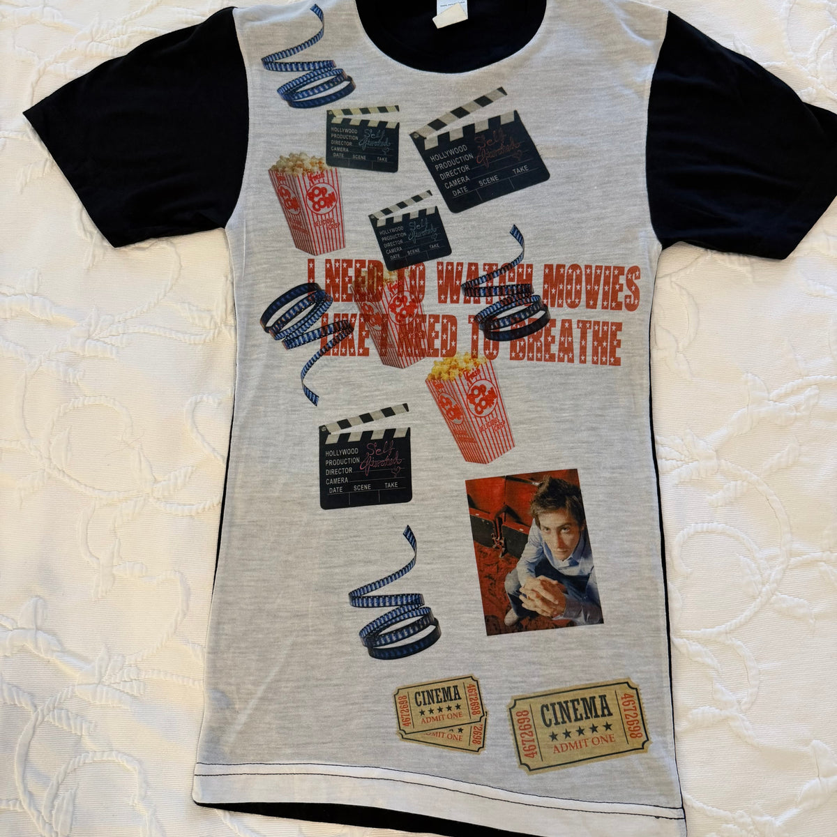 I love movies tee - XXS