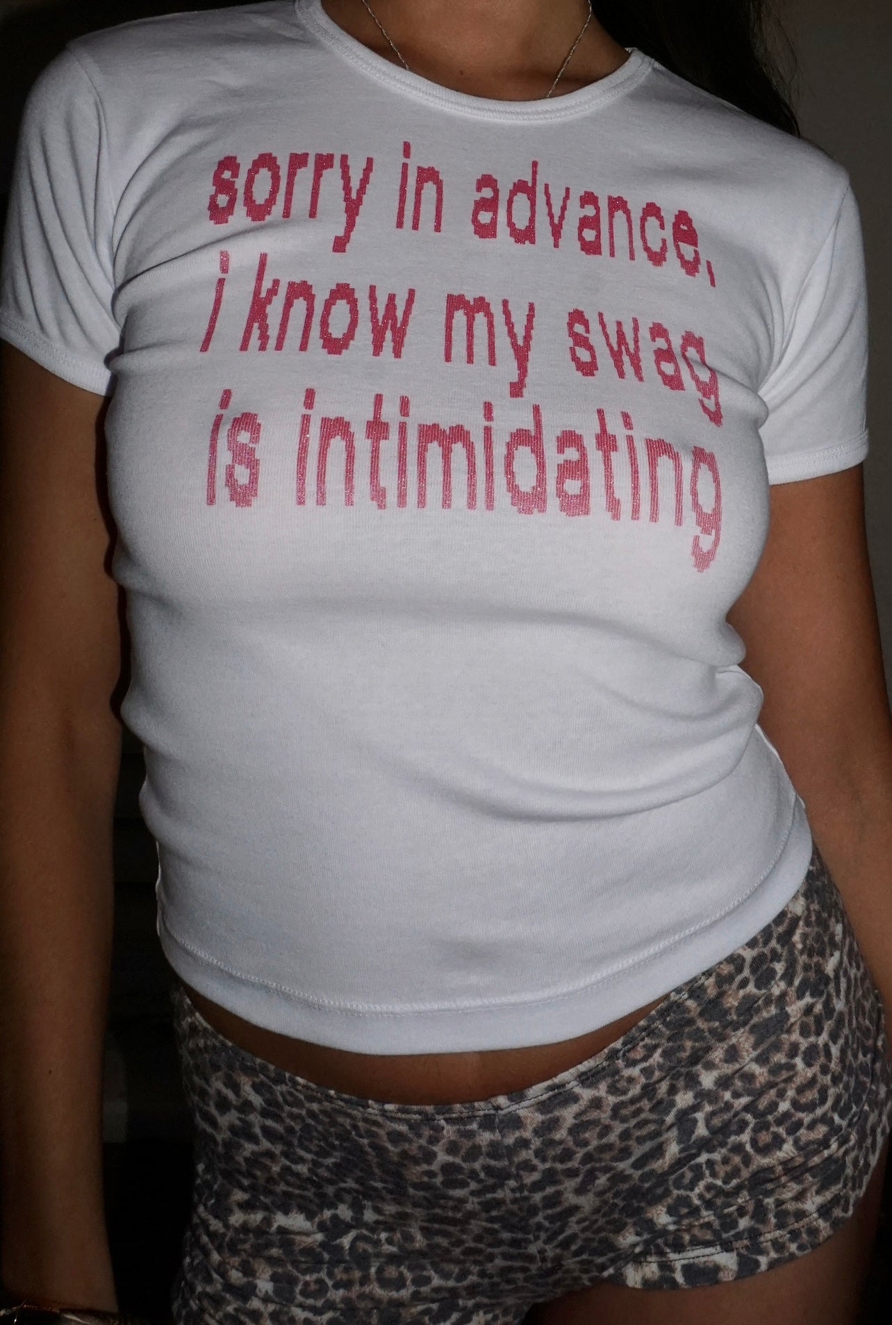 Sorry in advance, I know my swag is intimidating baby tee