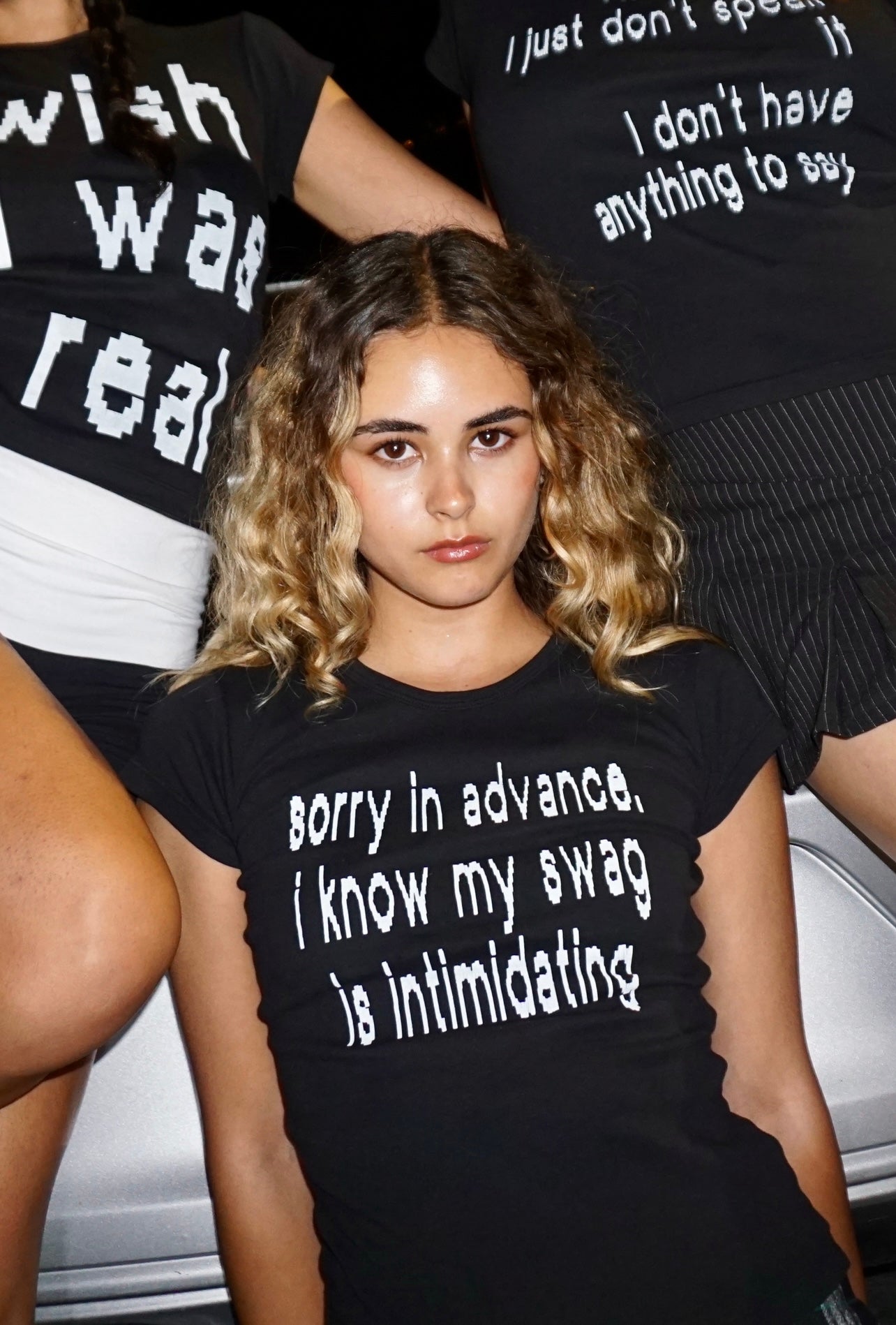 Sorry in advance, I know my swag is intimidating baby tee