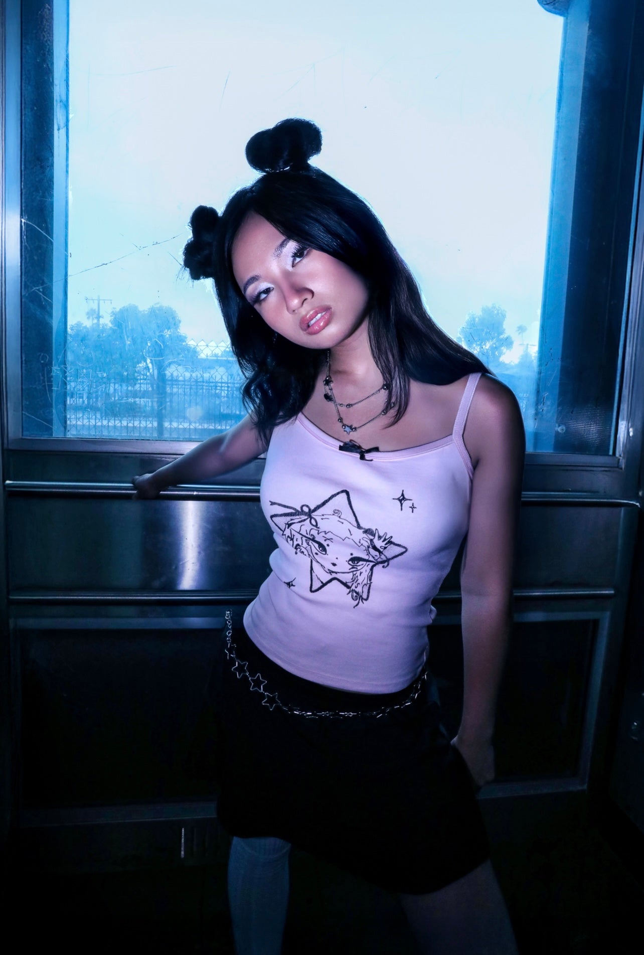 Star girl tank top