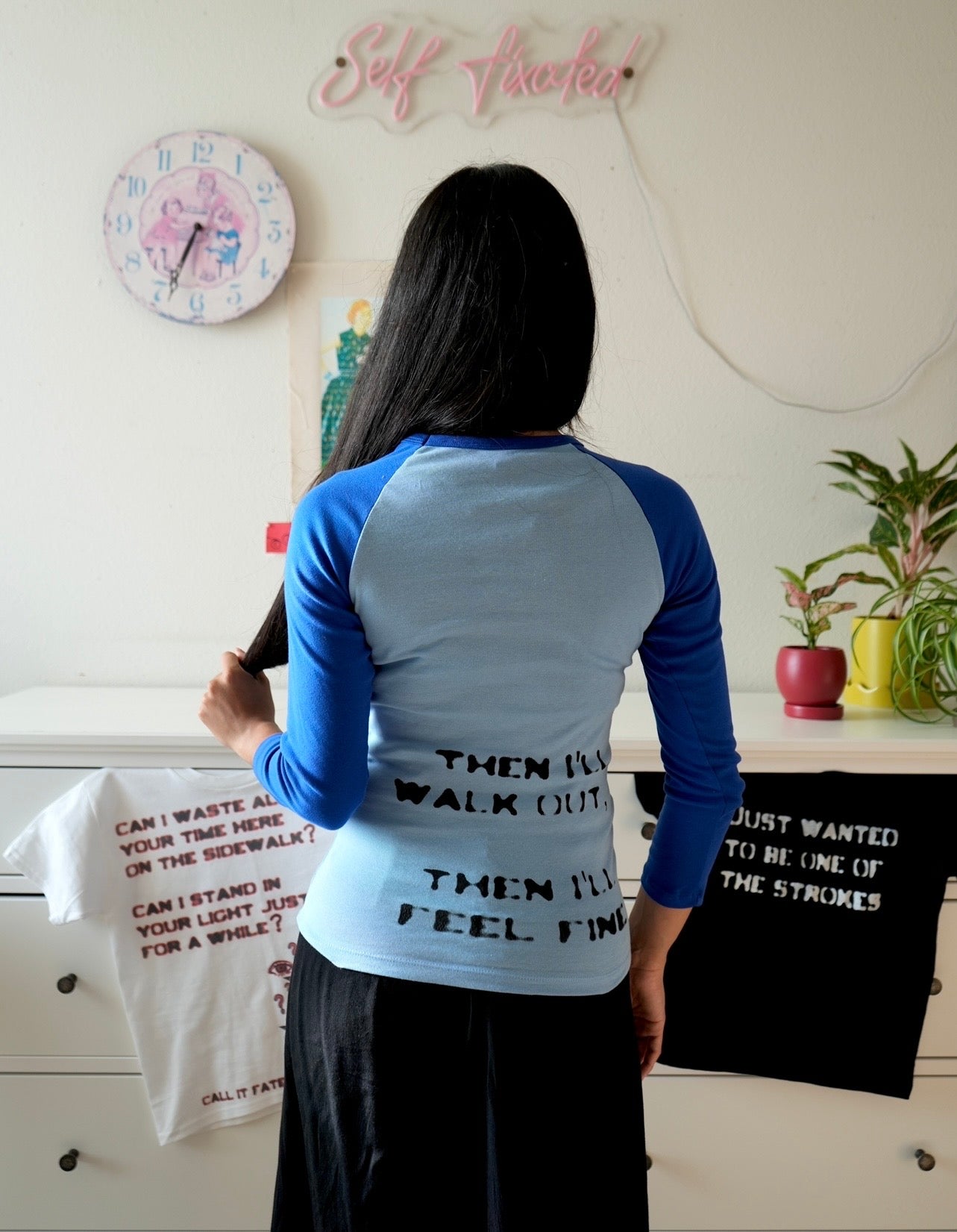 I'm gonna say what's on my mind 3/4 sleeve top