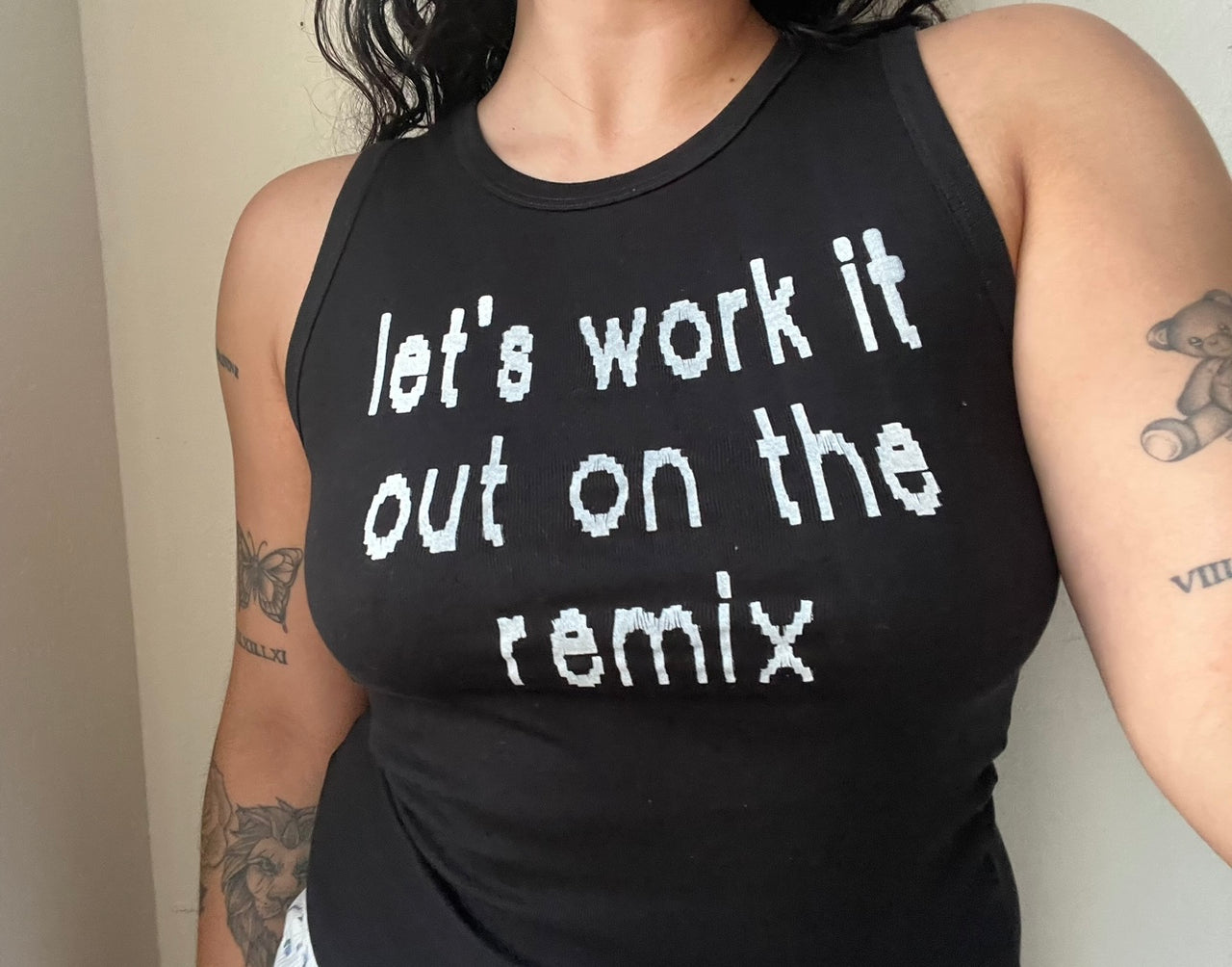 Let's work it out on the remix tank top