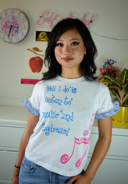 The music daydream baby tee