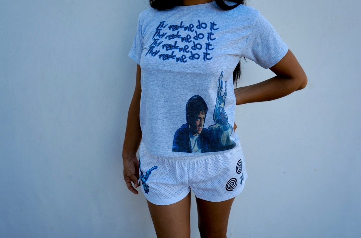 They made me do it tee