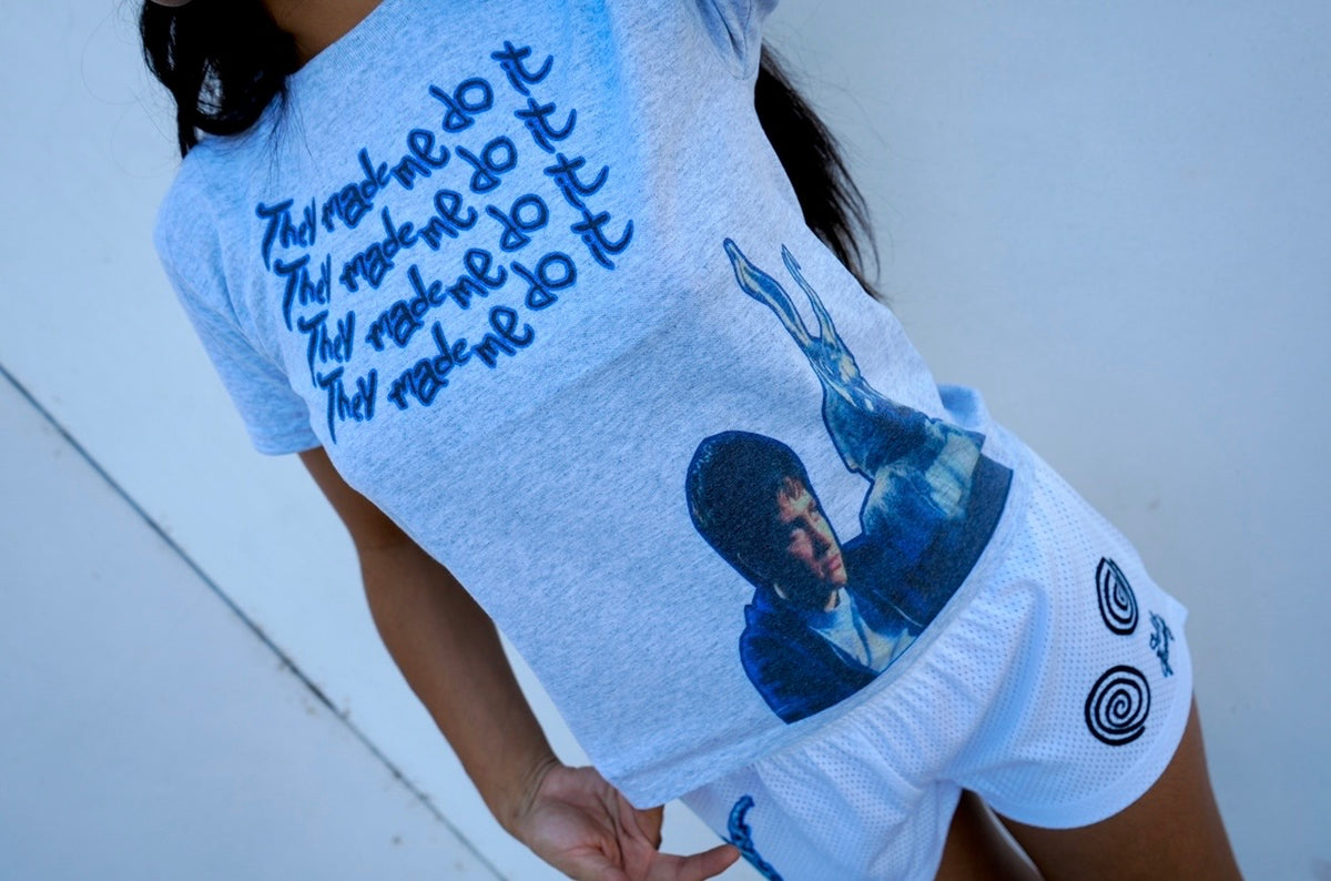 They made me do it tee