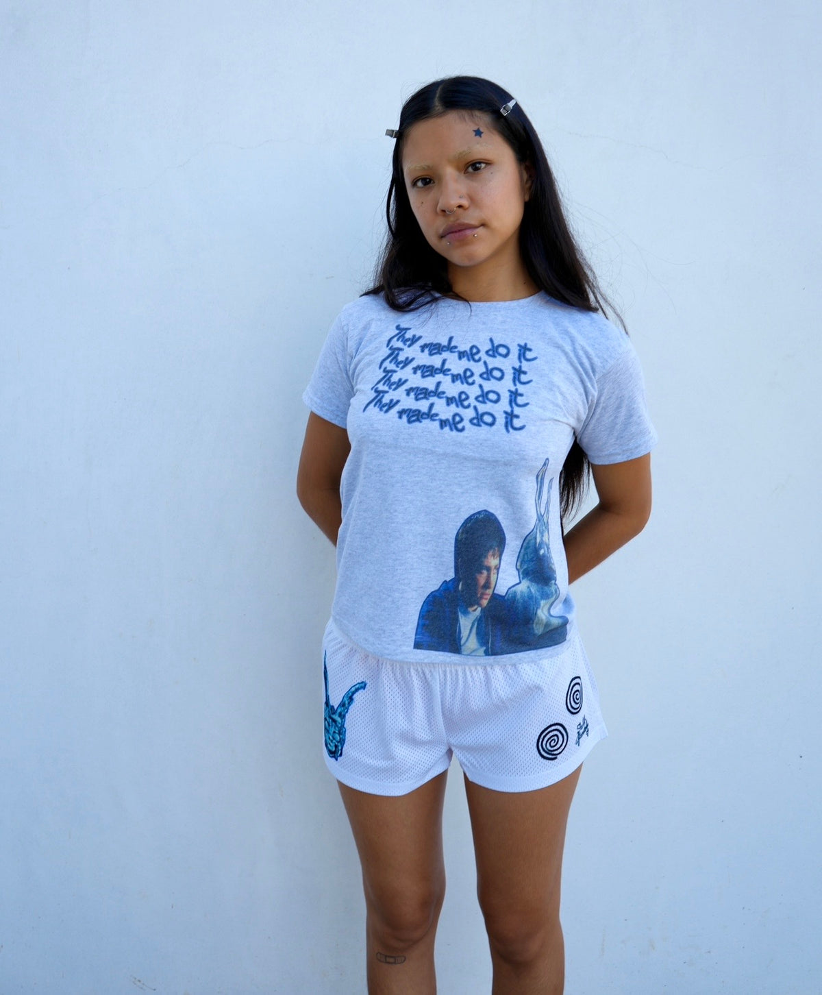 They made me do it tee