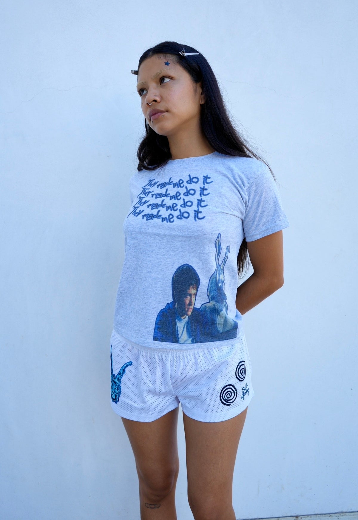 They made me do it tee
