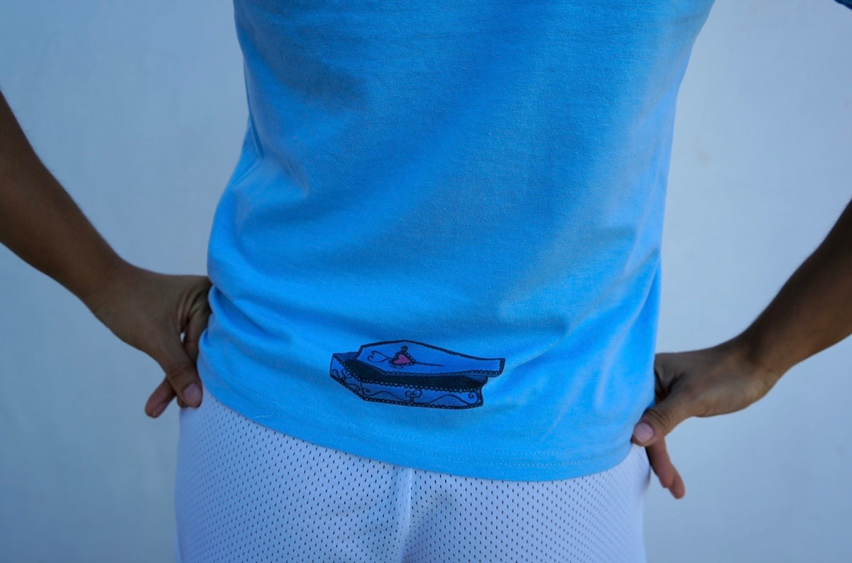 Emily button tee