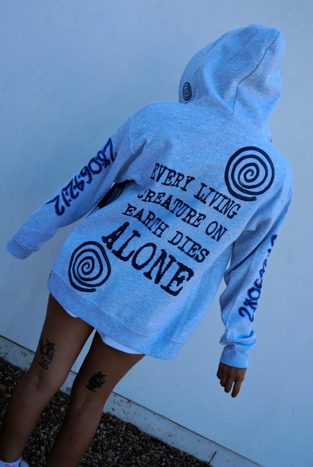 They made me do it zip up hoodie