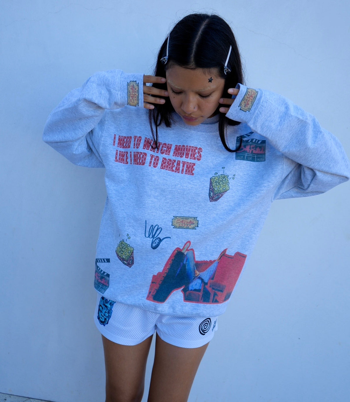 I need to watch movies like I need to breathe sweater