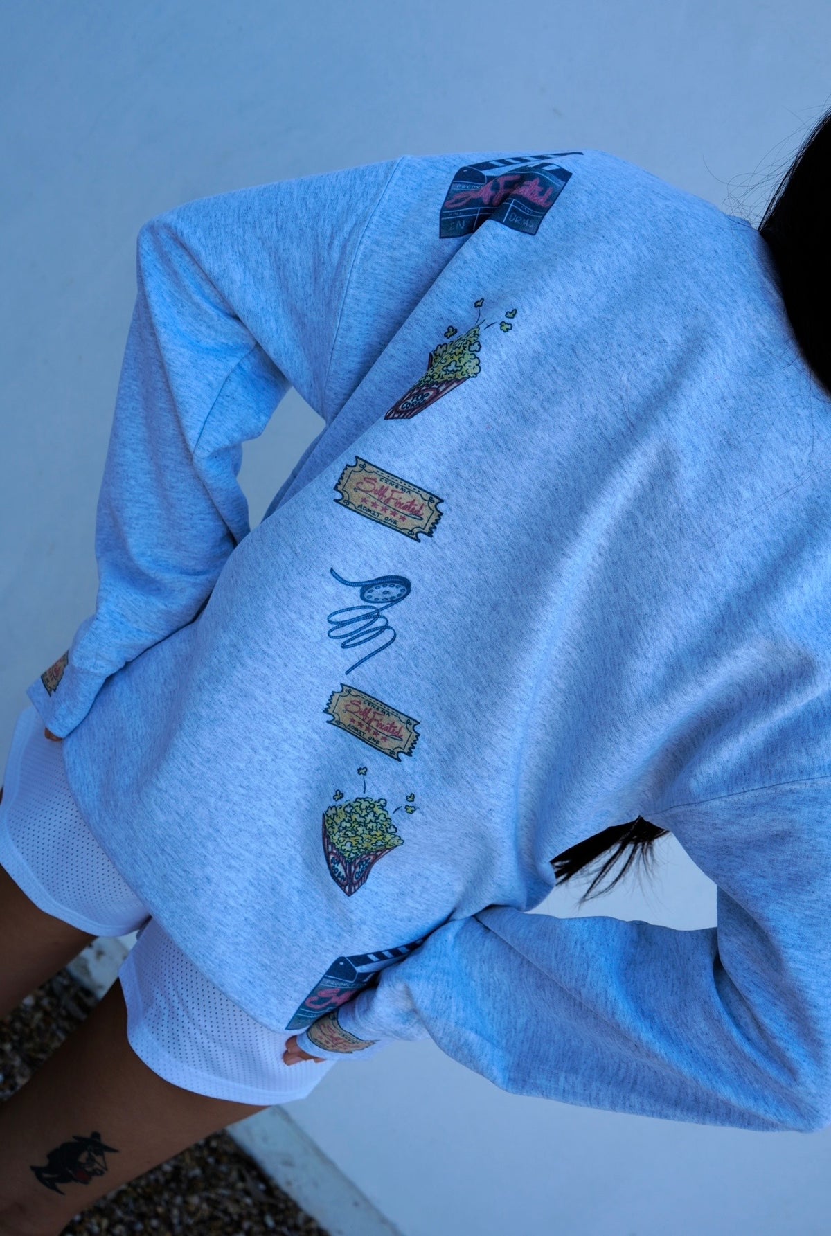 I need to watch movies like I need to breathe sweater