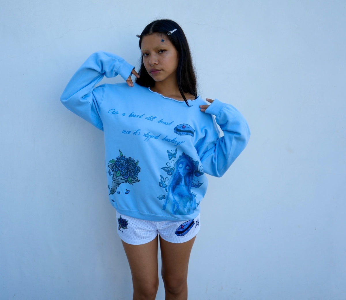 Can a heart still break boatneck sweater