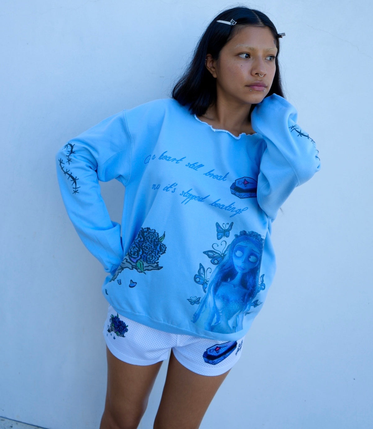 Can a heart still break boatneck sweater