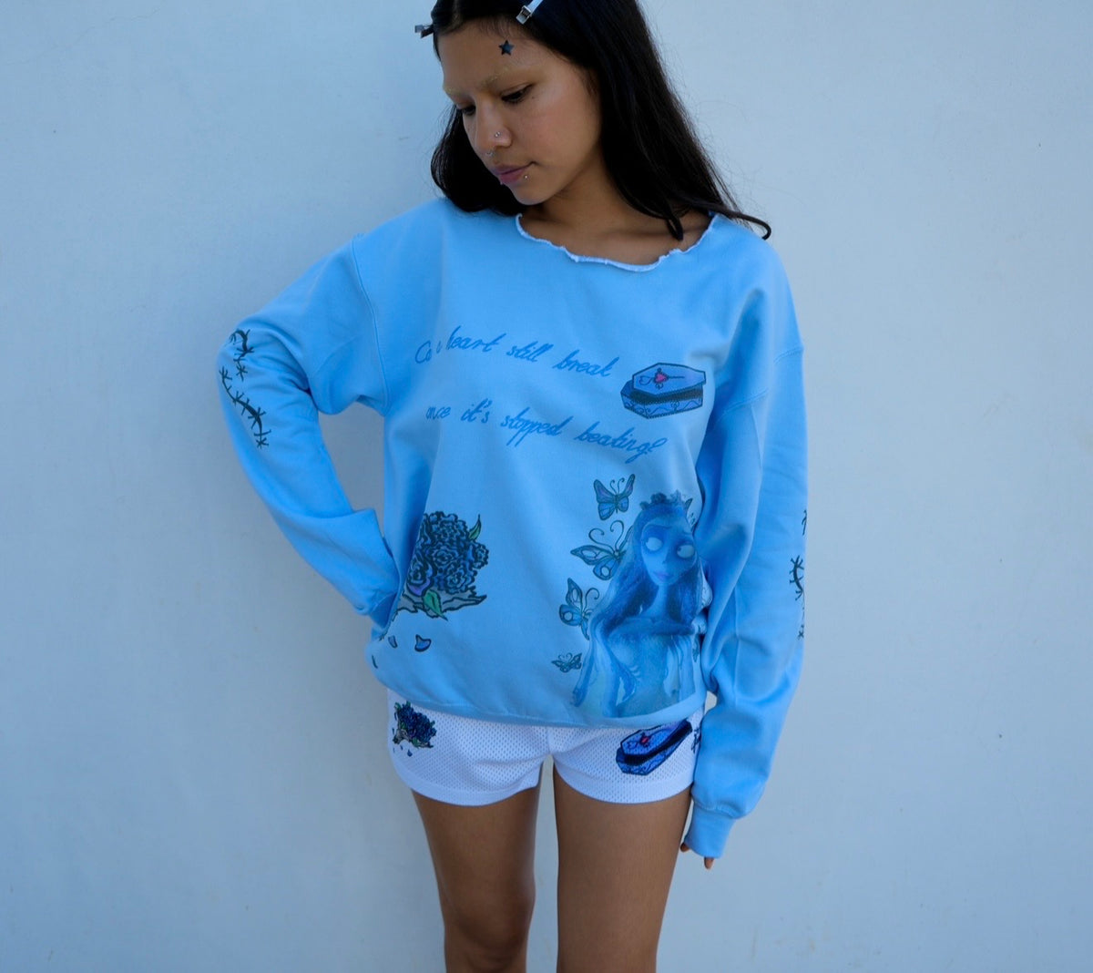 Can a heart still break boatneck sweater