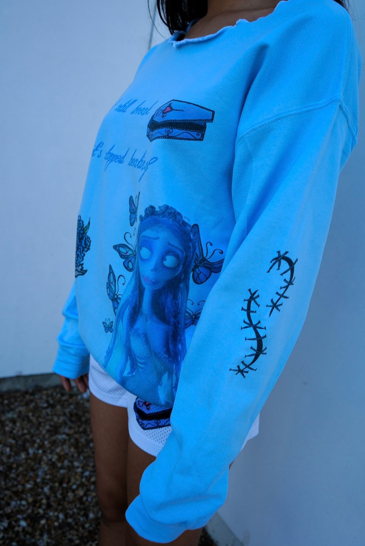 Can a heart still break boatneck sweater