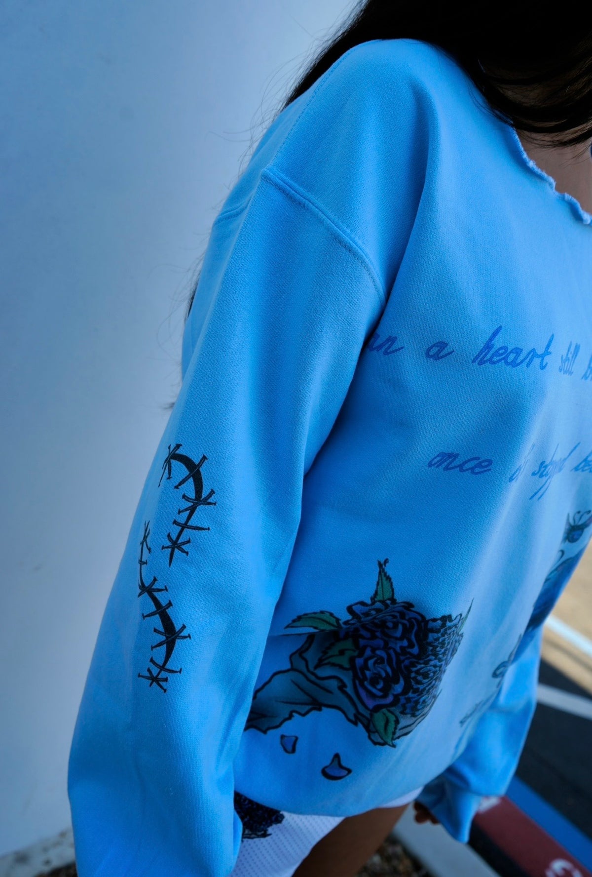 Can a heart still break boatneck sweater