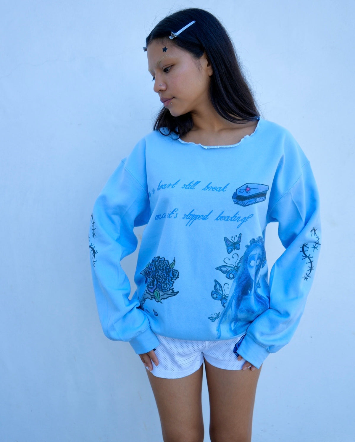 Can a heart still break boatneck sweater