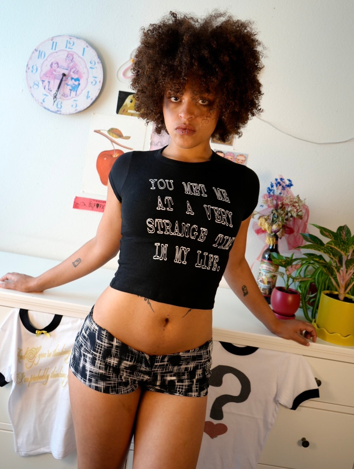 Strange time tee