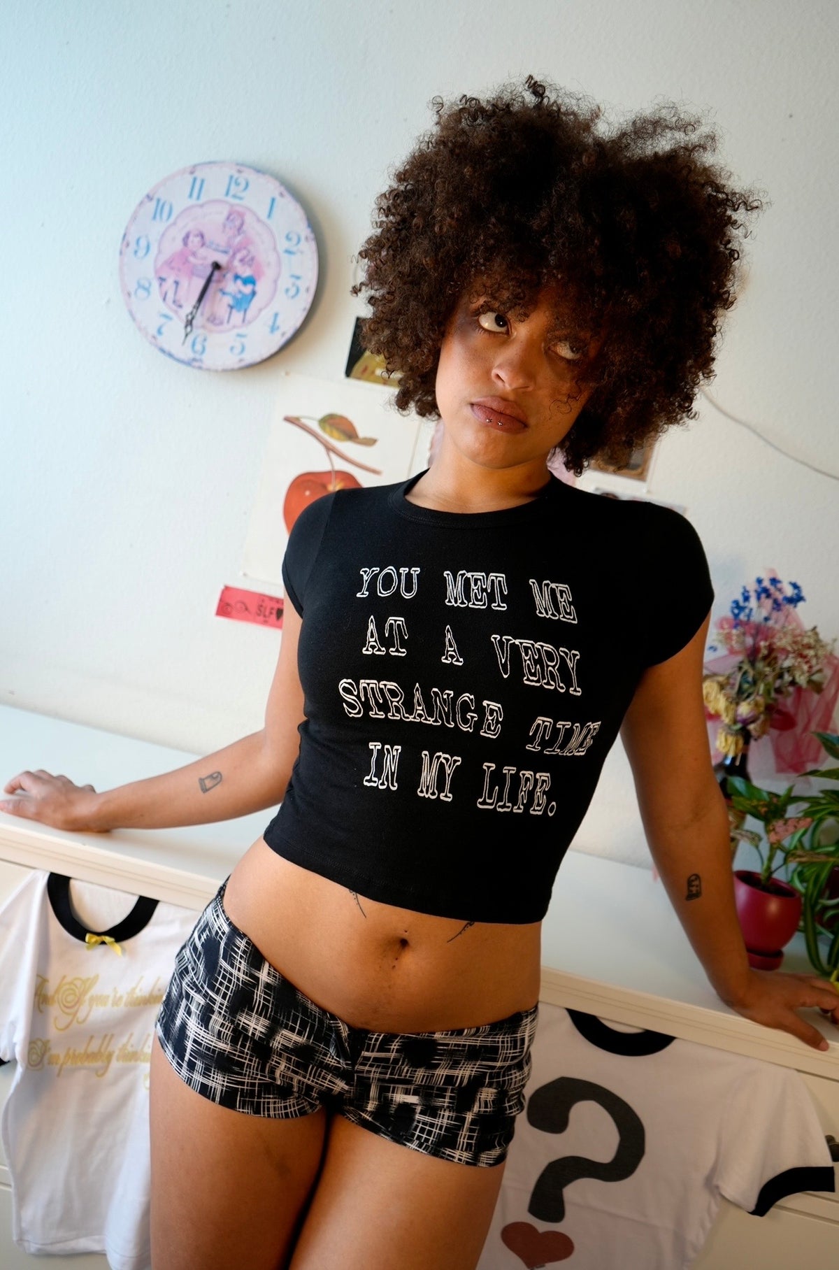 Strange time tee