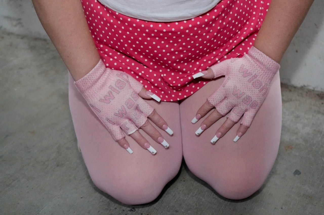 I wish I was real gloves