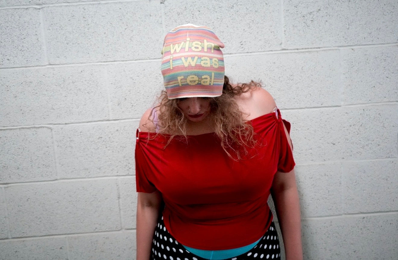 I wish I was real beanie