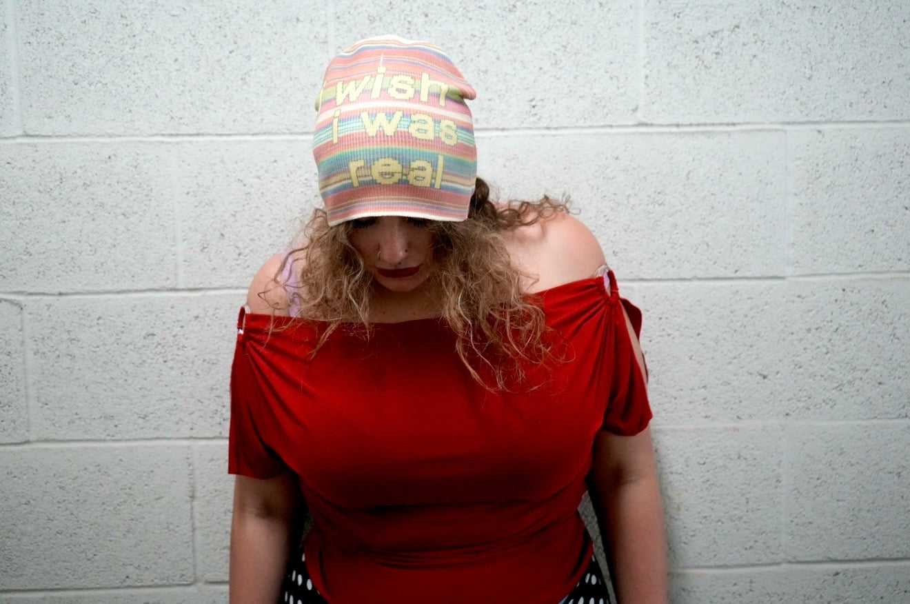 I wish I was real beanie