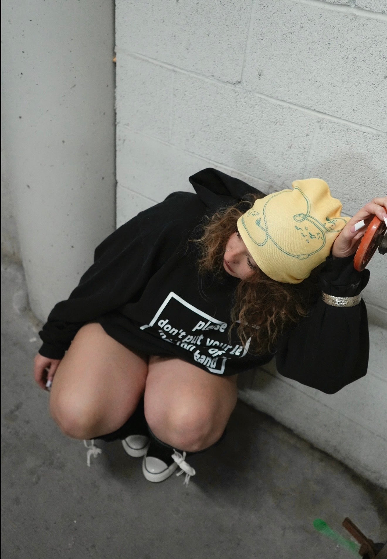 Headphones beanie