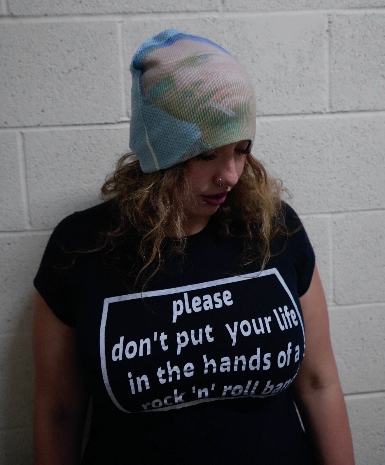 Trendy ass poser beanie