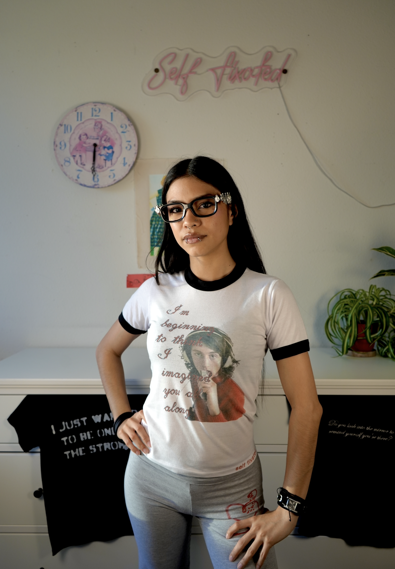 I imagined you all along Ringer tee