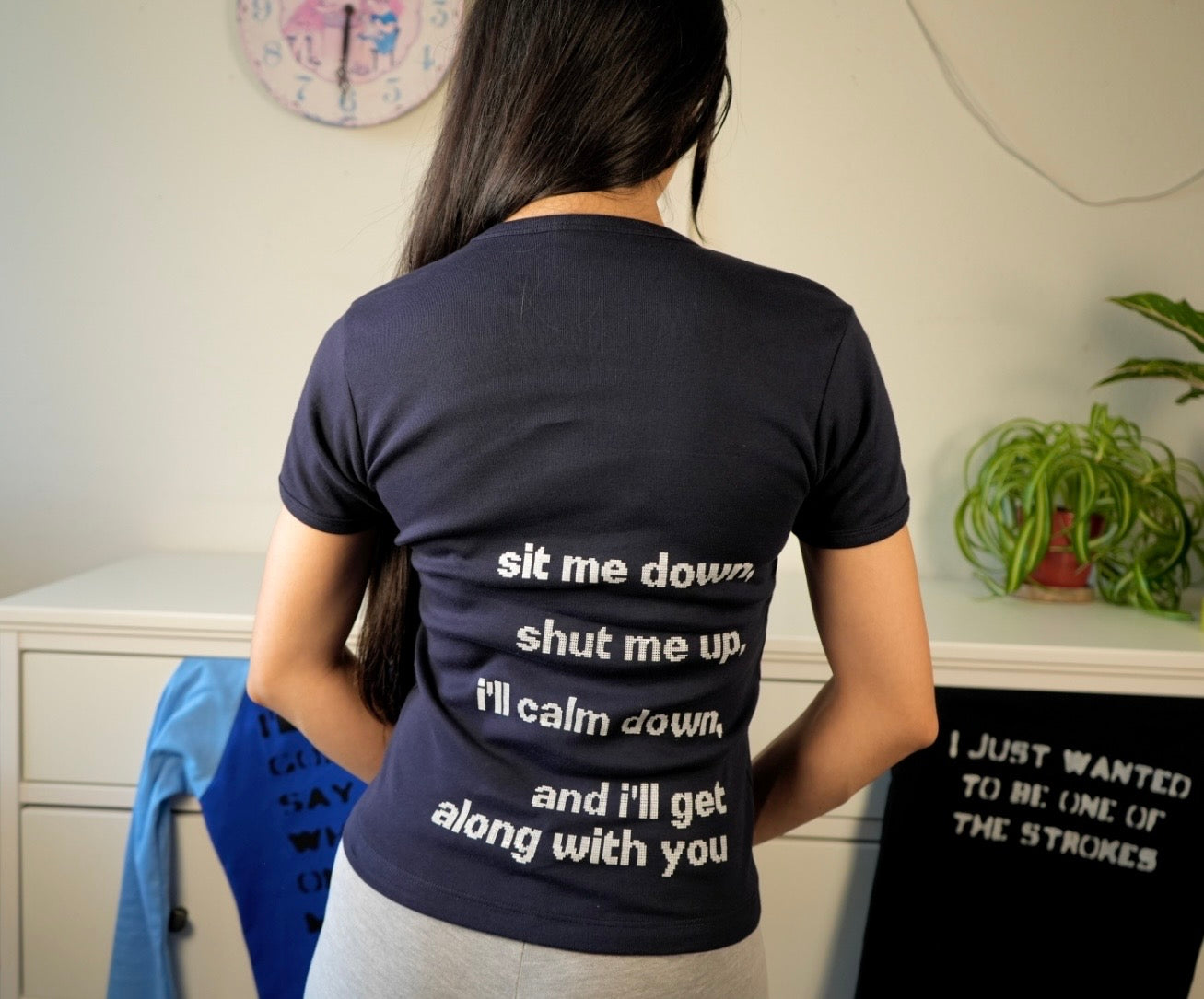 I'll try anything once baby tee