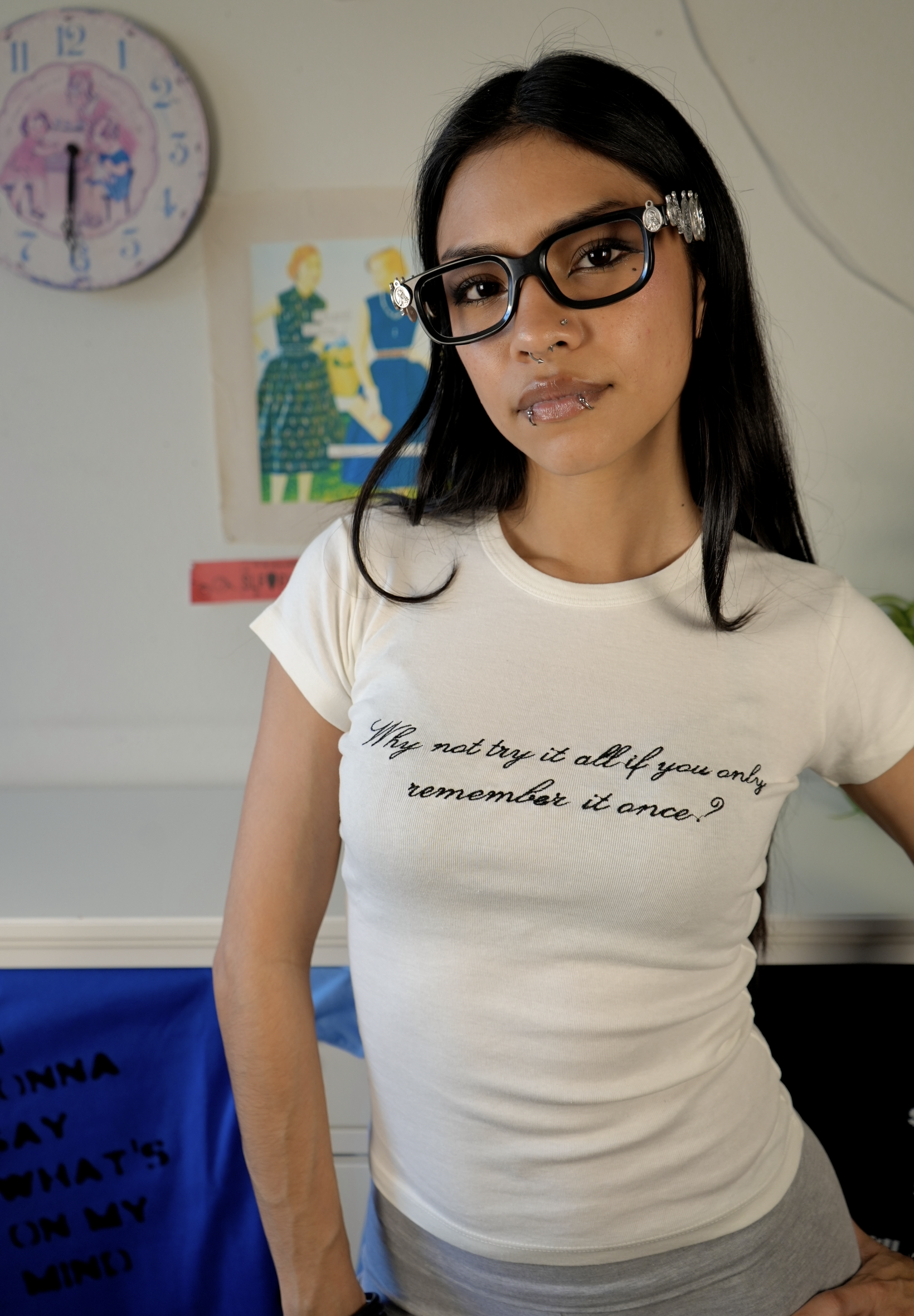 Why not try it all... baby tee