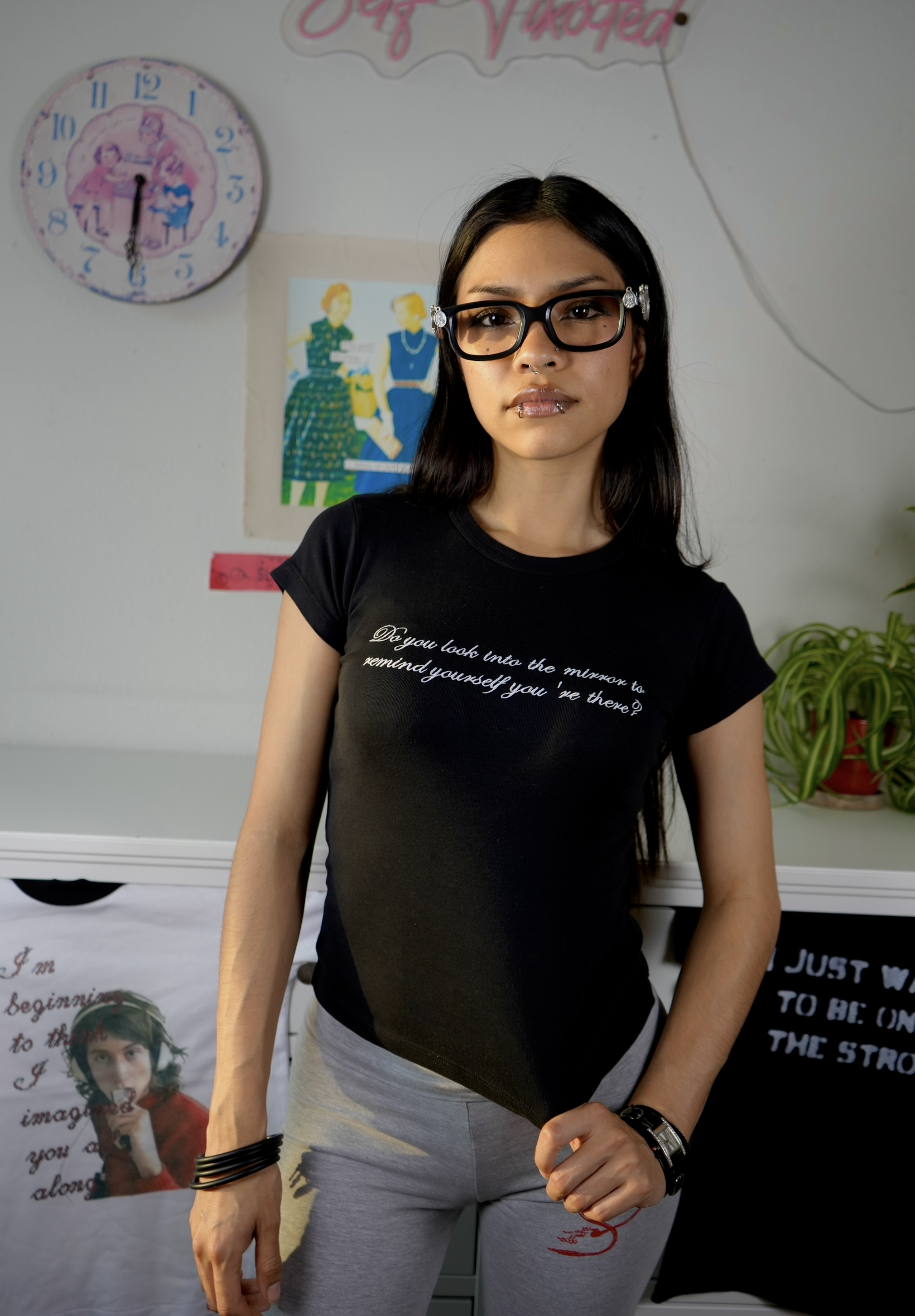 ...Remind yourself you're there baby tee