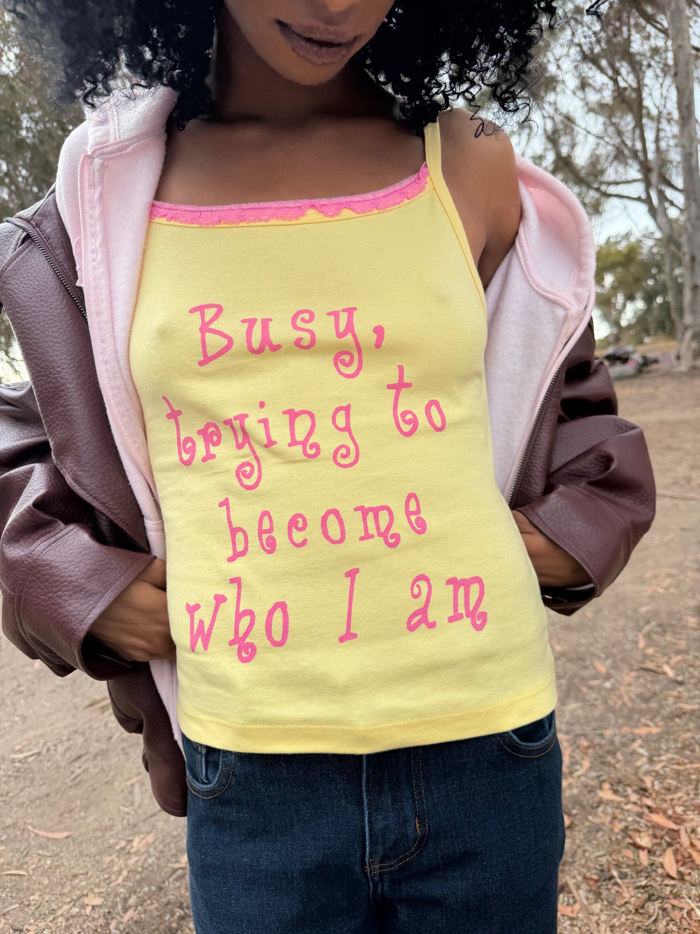Becoming who I am tank