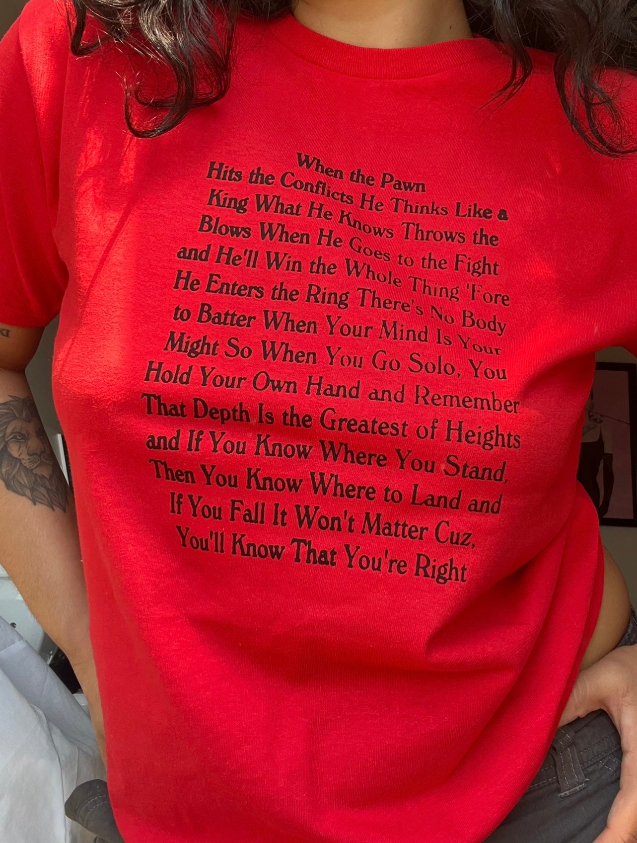 Fiona Apple when the pawn tee