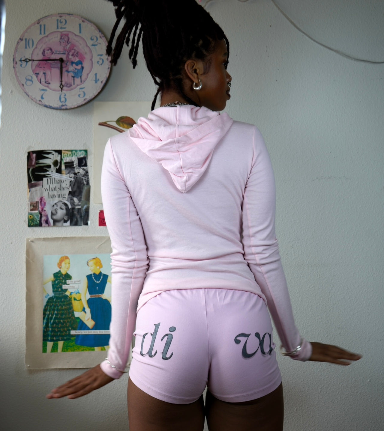 Diva micro shorts (with bow)
