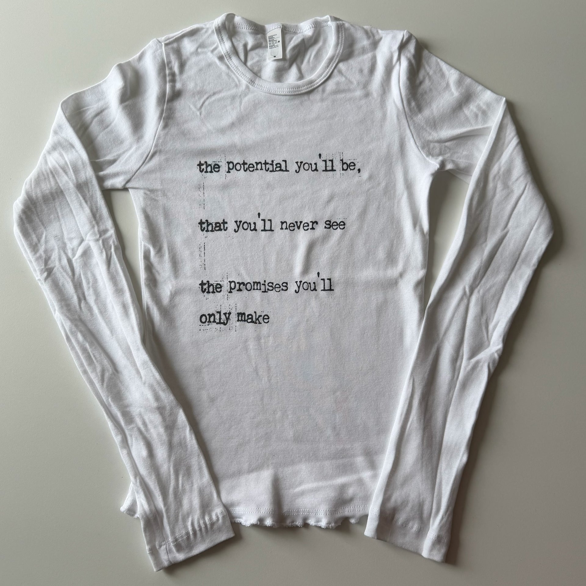 Between the bars long sleeve - S