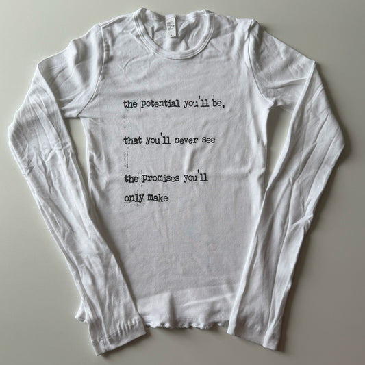 Between the bars long sleeve - S