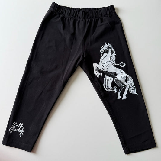 The music Horse capri leggings - M