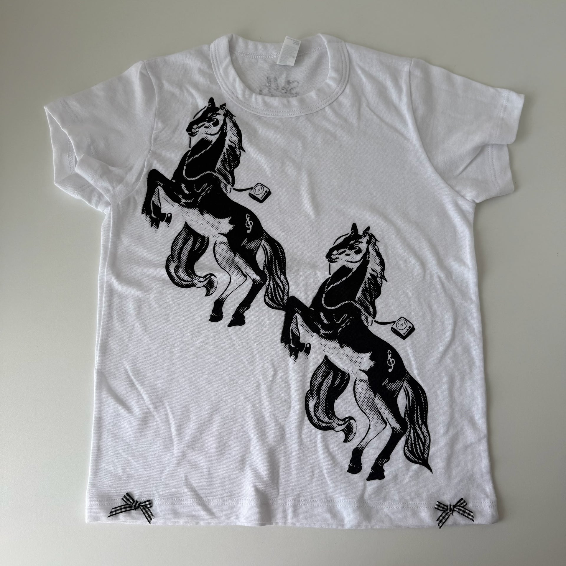 The music Horse baby tee - XS