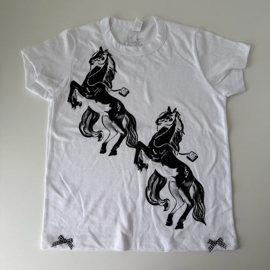 The music Horse baby tee - XS