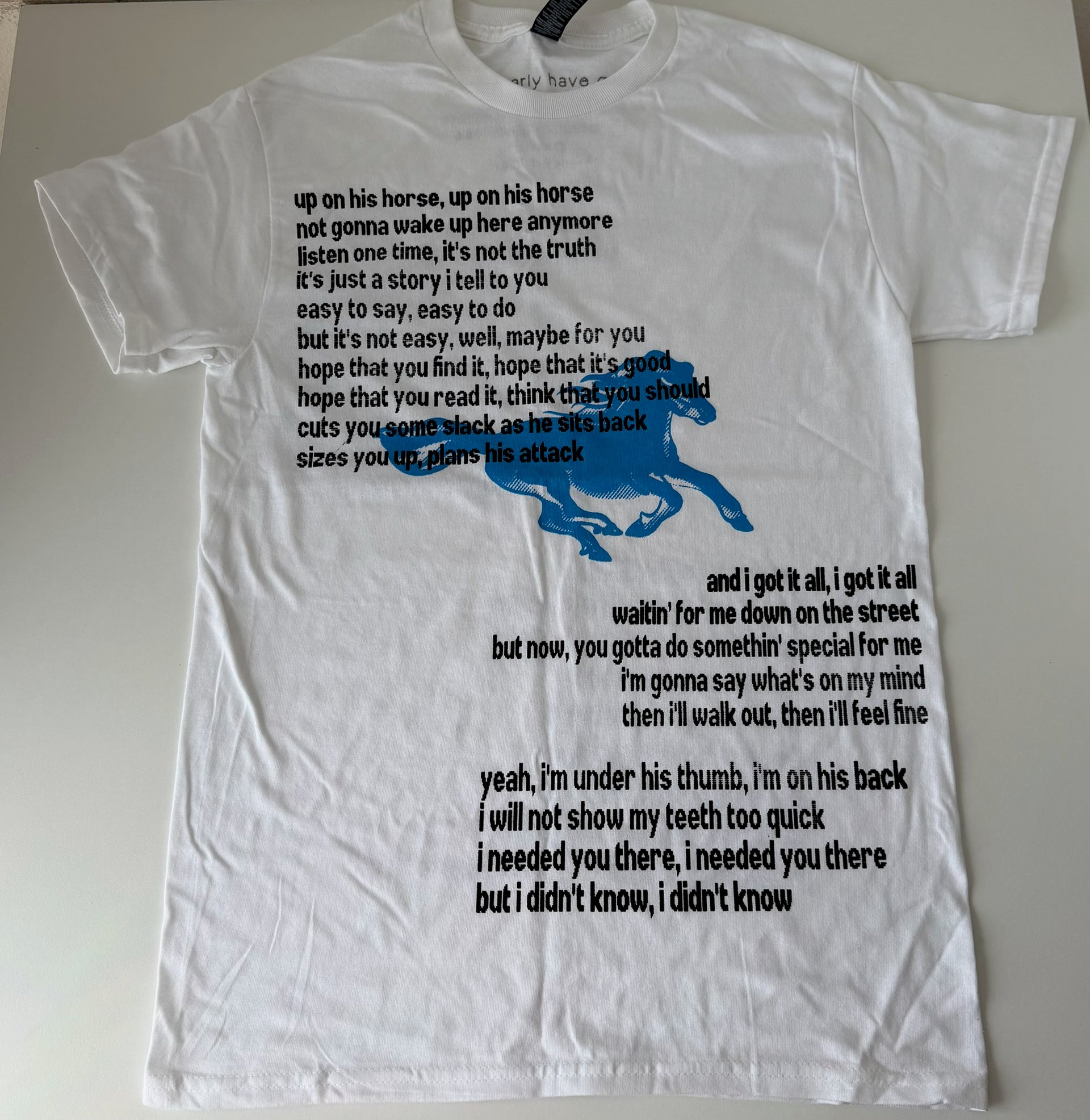 Ode to the mets regular tee - S