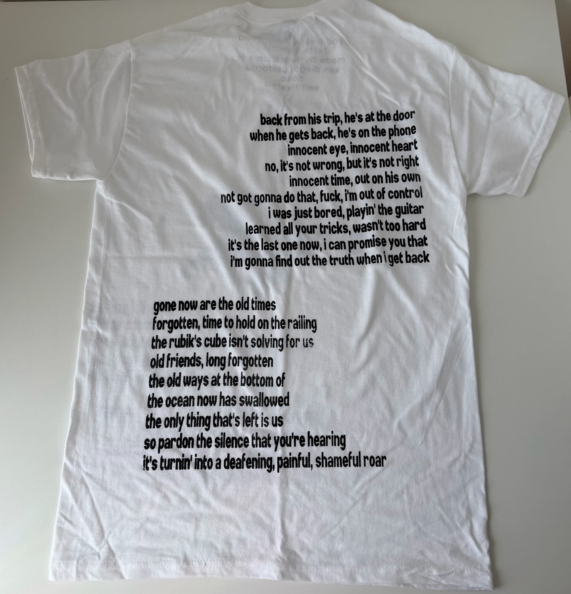 Ode to the mets regular tee - S