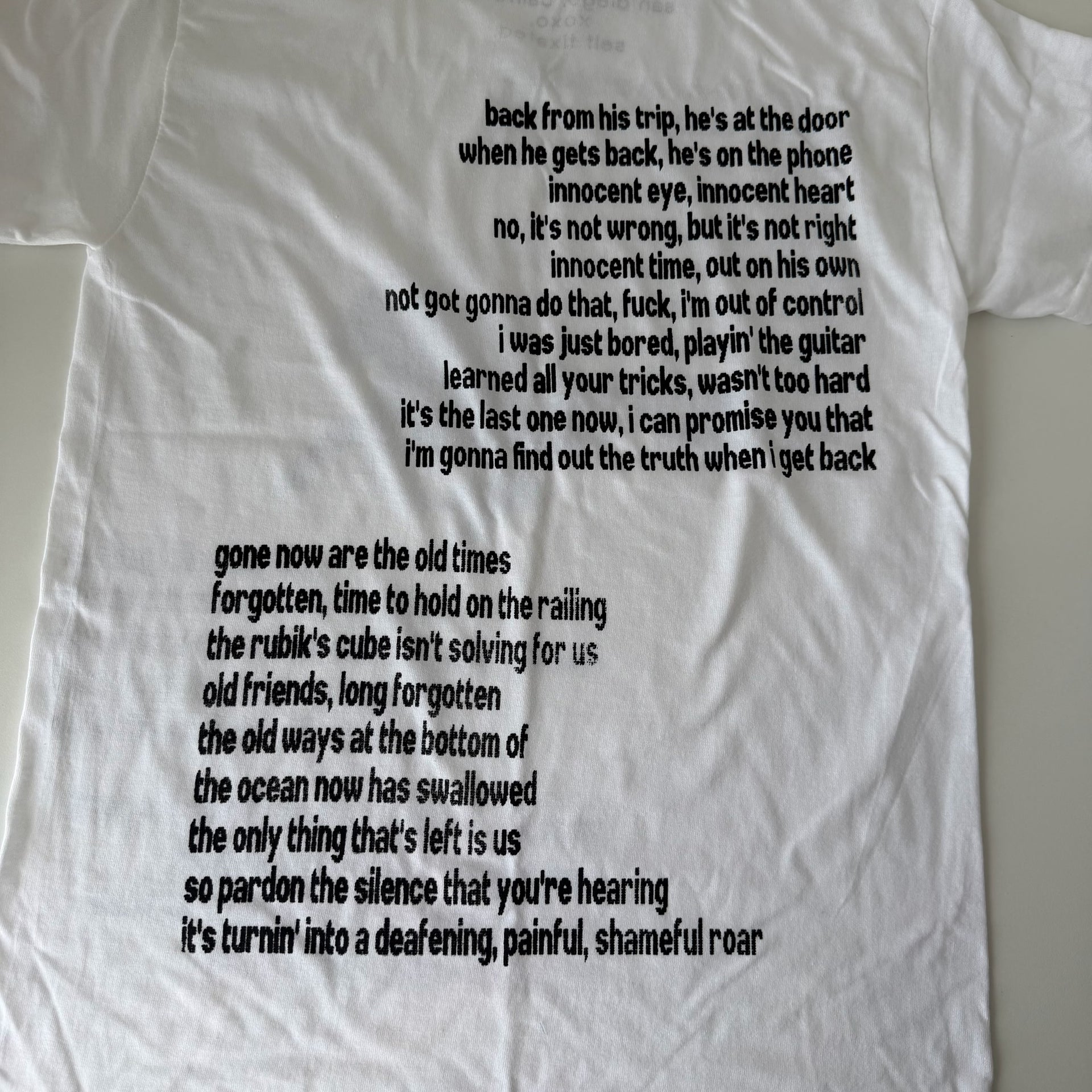 Ode to the mets regular tee - S