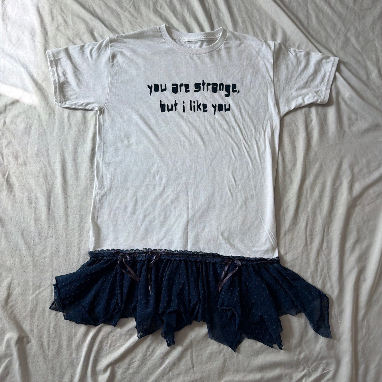 You are strange tutu baby tee - XL