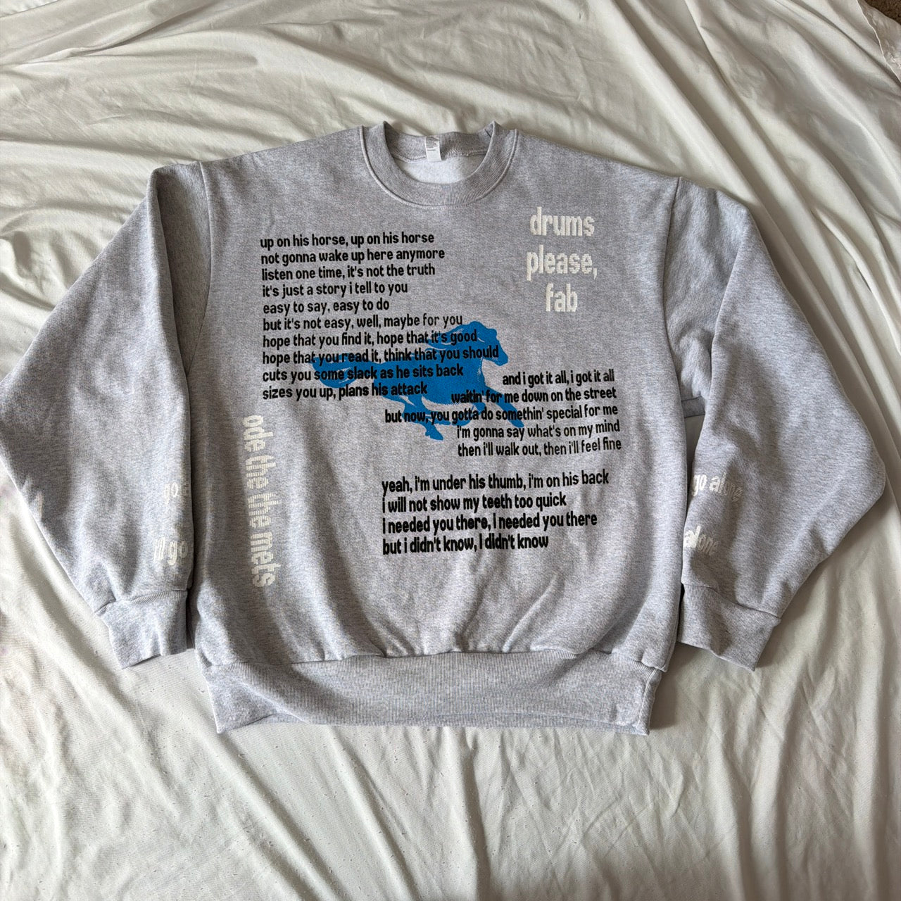 I'm gonna say what's on my mind crewneck - M