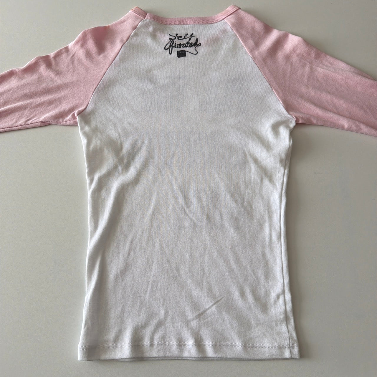 I'll try anything once 3/4 sleeve -S