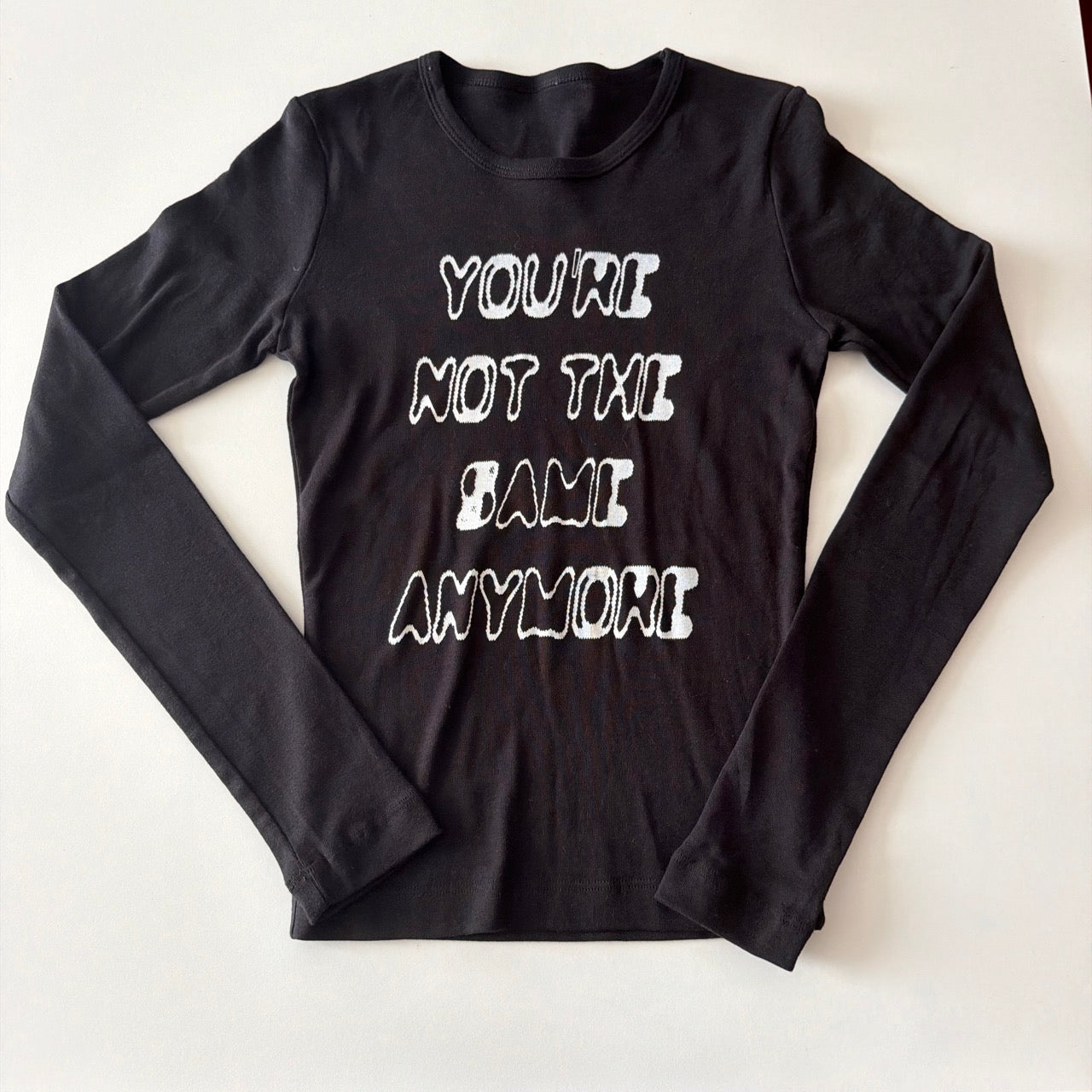 Not the same anymore long sleeve tee - S