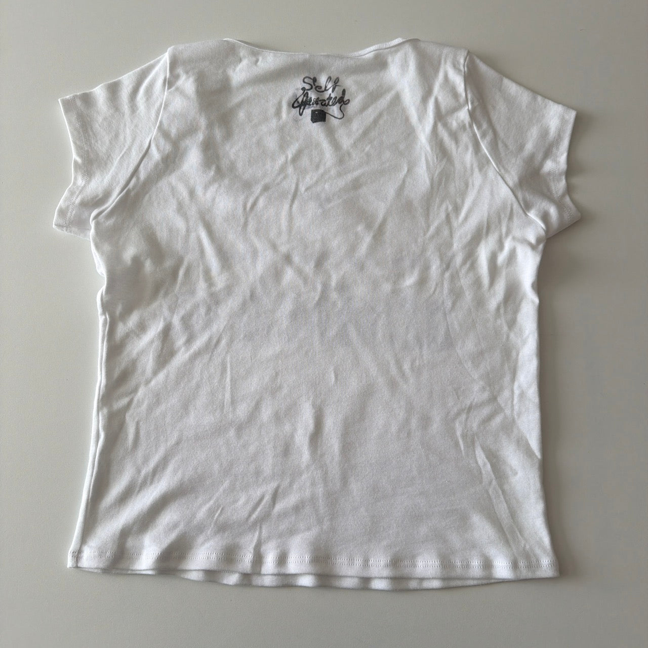 Life is too short crop top - XL